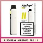 Airscream Airspops Pro II 氣泡2代可調瓦電子煙主機空倉煙彈官網