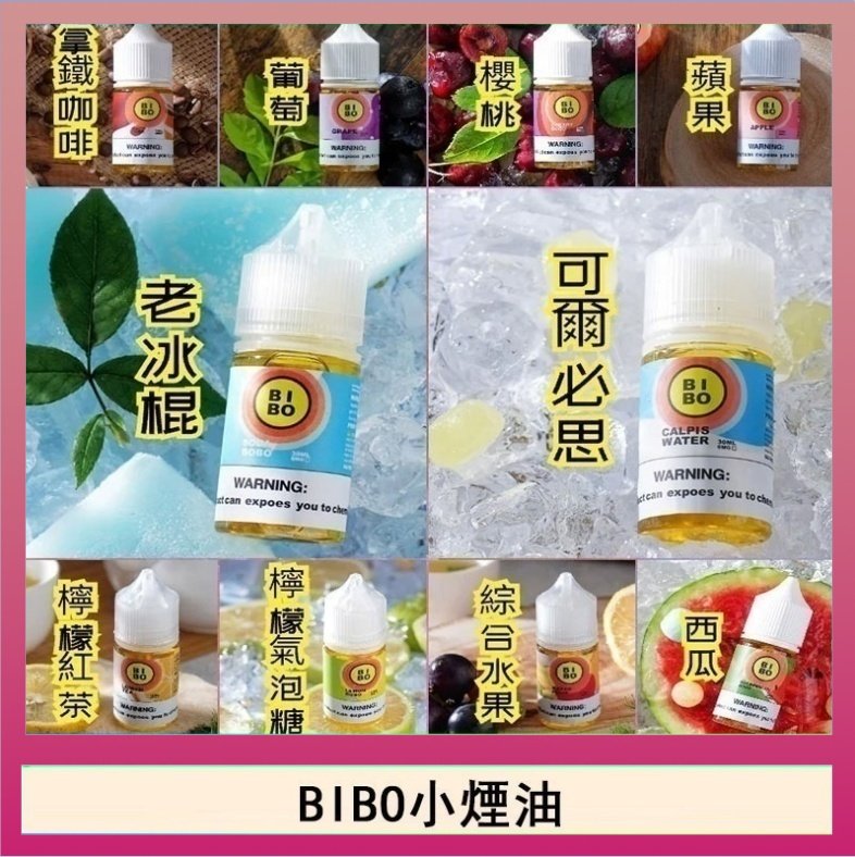 BIBO BIBO經典系列主機小煙油30ML