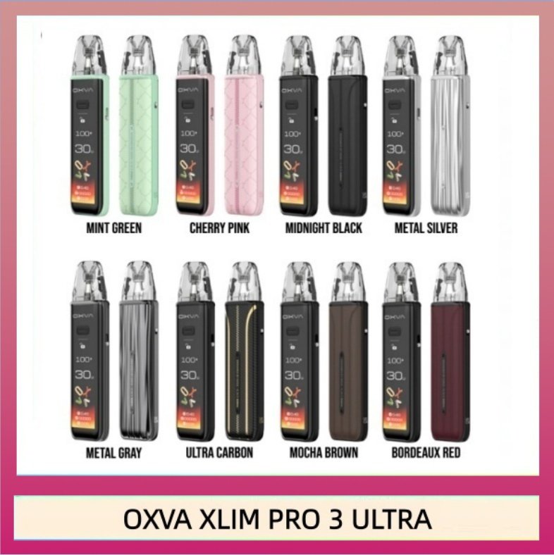 OXVA XLIM PRO 3 ULTRA OXVA XLIM PRO 3 ULTRA 奧創小蠻牛觸屏螢幕電子煙主機空倉