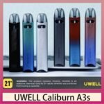 UWELL Caliburn A3S咖哩棒A3S POD電子煙主機官網評價說明書