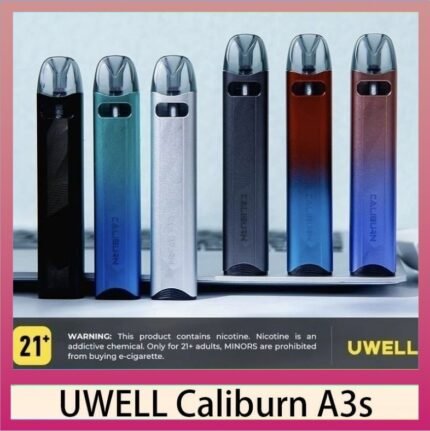UWELL Caliburn A3S咖哩棒A3S POD電子煙主機官網評價說明書