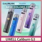 UWELL Caliburn G3咖哩棒G3 KIT電子煙2主機官網評價說明書