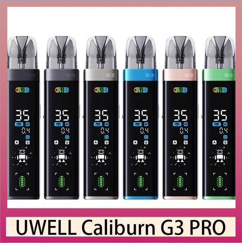 UWELL Caliburn G3 Pro UWELL Caliburn G3 Pro Pod咖哩棒電子煙主機官網評價說明書
